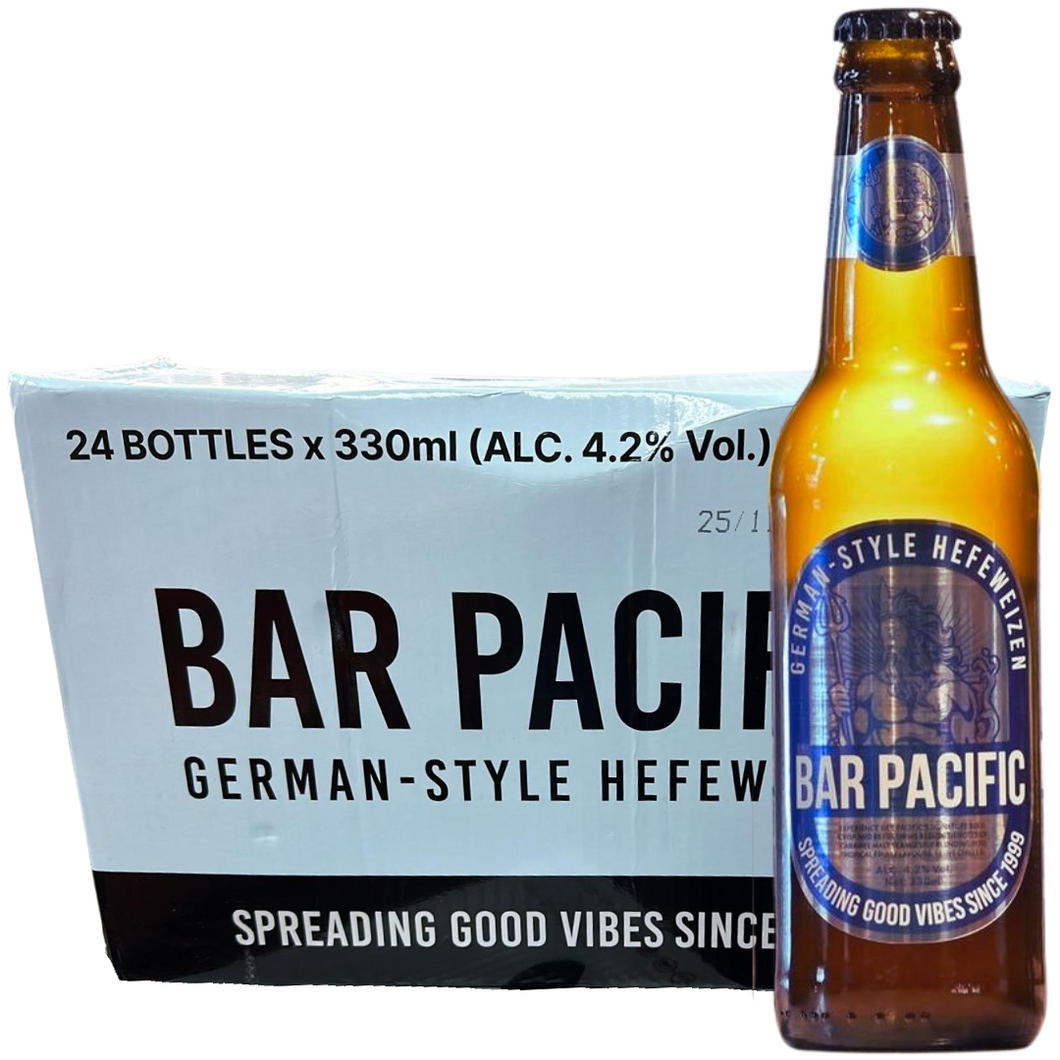 Bar Pacific German-Style Hefeweizen Beer 330ml x 24