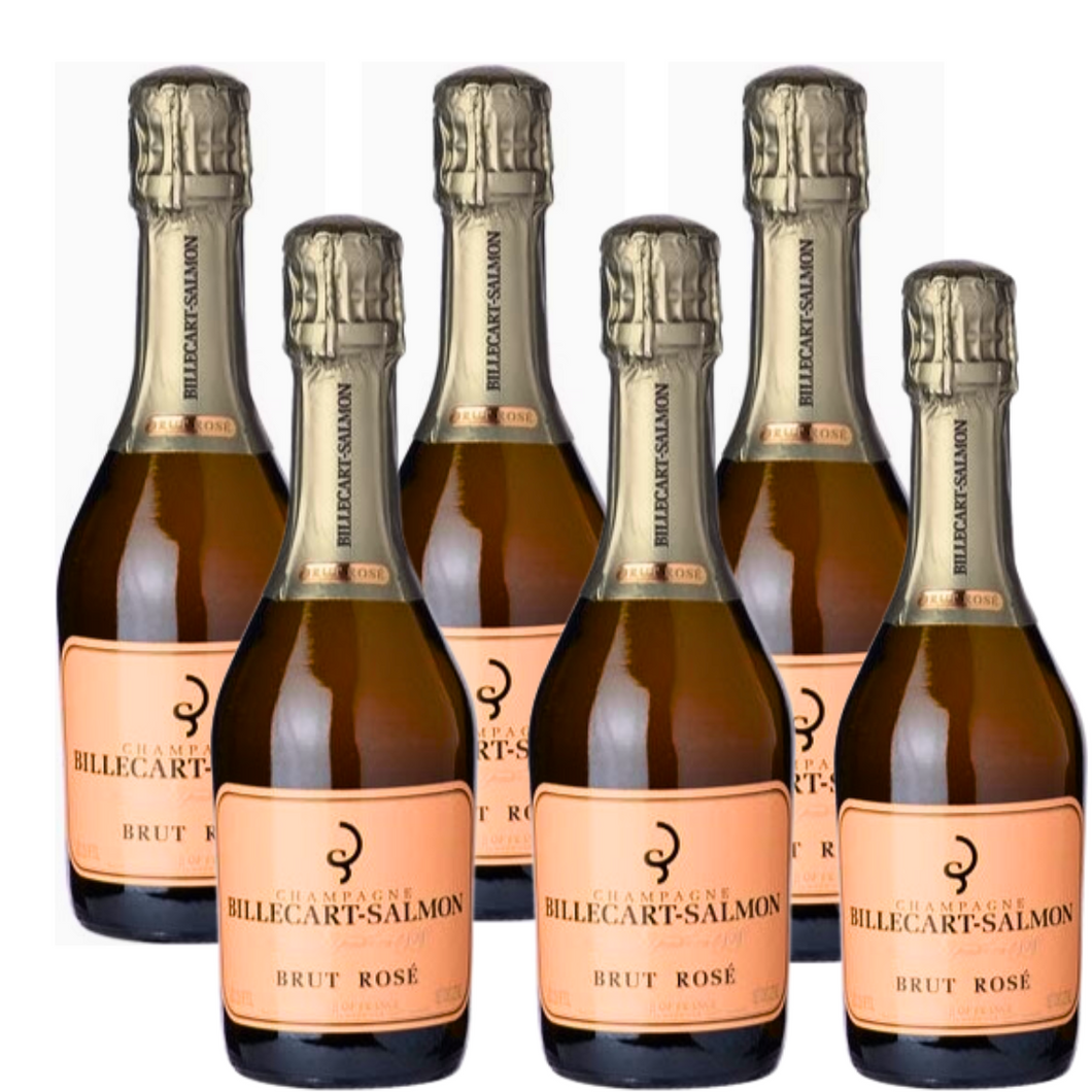 Billecart-Salmon Brut Rose 375ml x 6