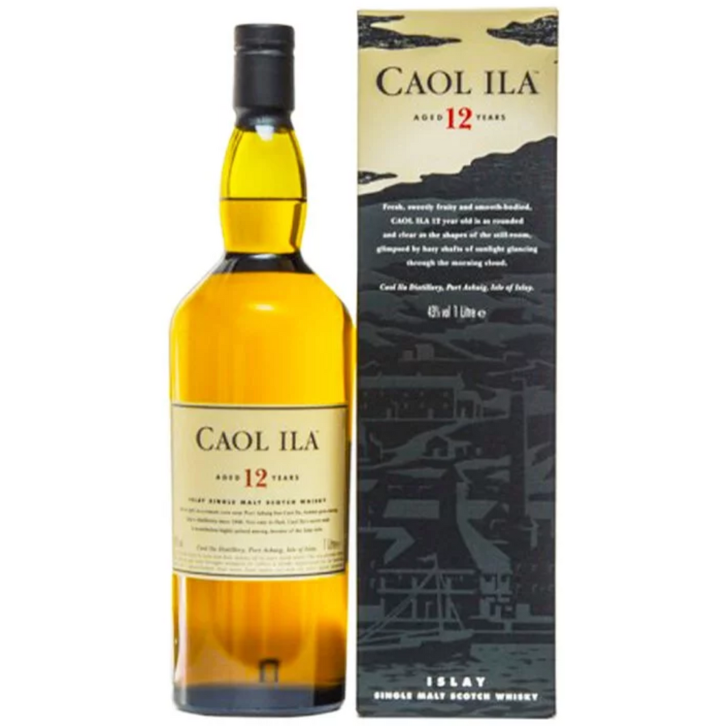 Caol Ila 12 Year Old Single Malt Whisky 700ml