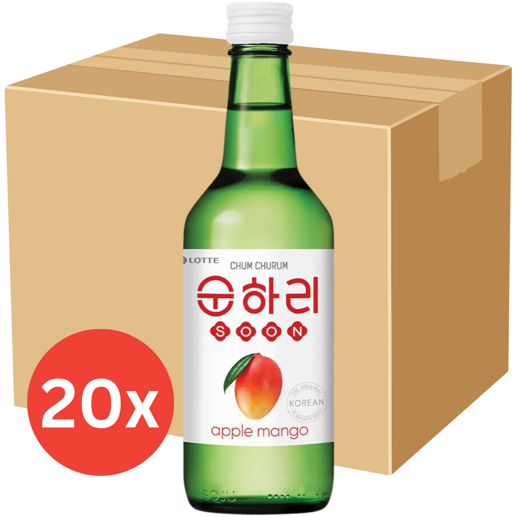 Chum Churum Soonhari Apple Mango Soju 20 x 360ml