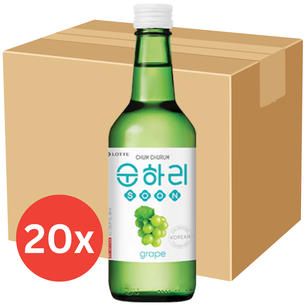 Chum Churum Soonhari Grape Soju 20 x 360ml