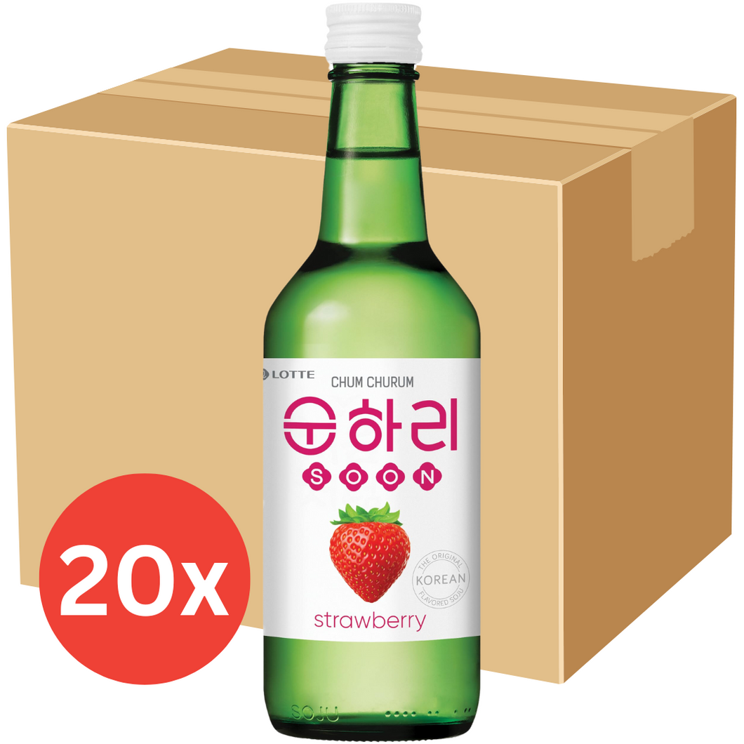 Chum Churum Soonhari Strawberry Soju 20 x 360ml