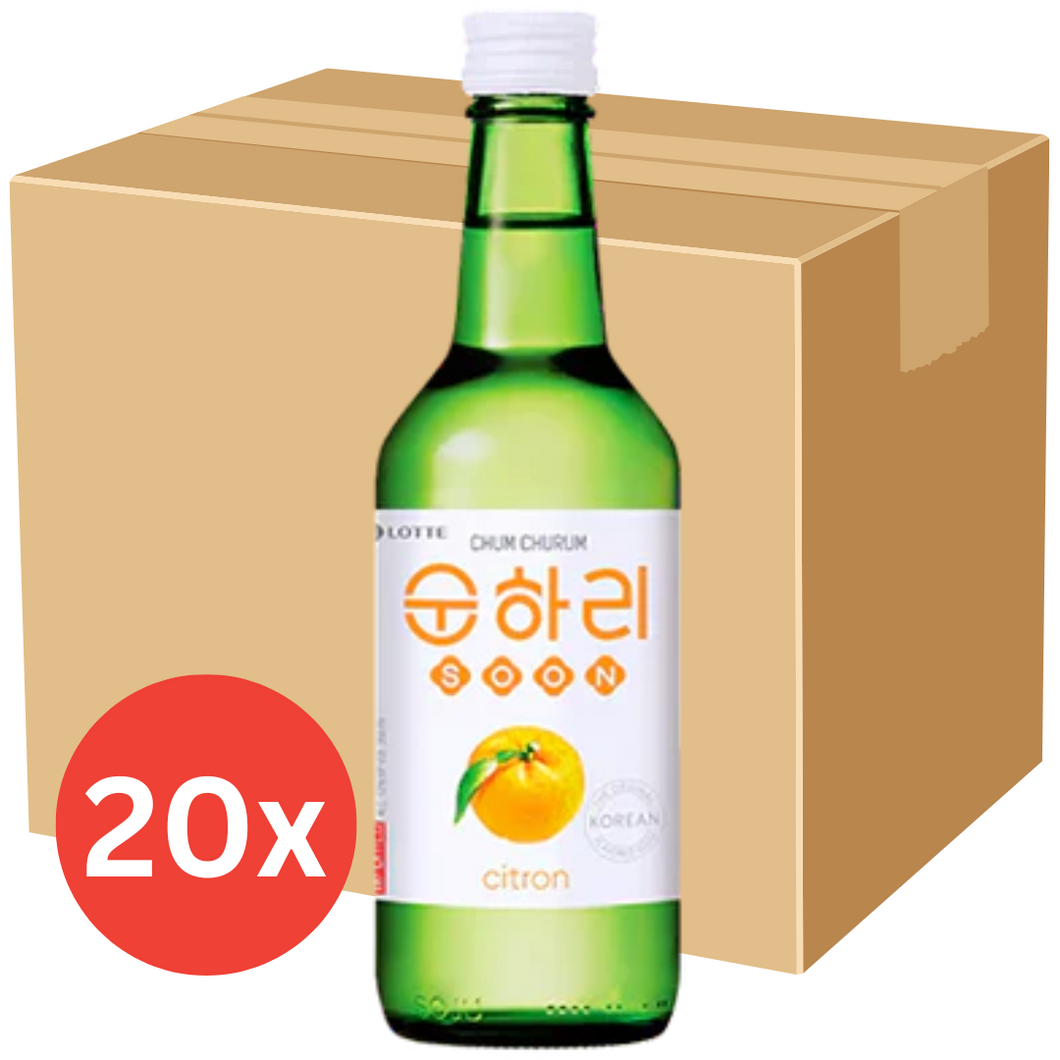 Chum Churum Soonhari Citron Soju 20 x 360ml