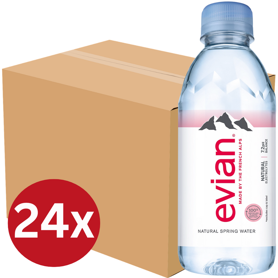 Evian Water (In PET Btl) 24x330ml