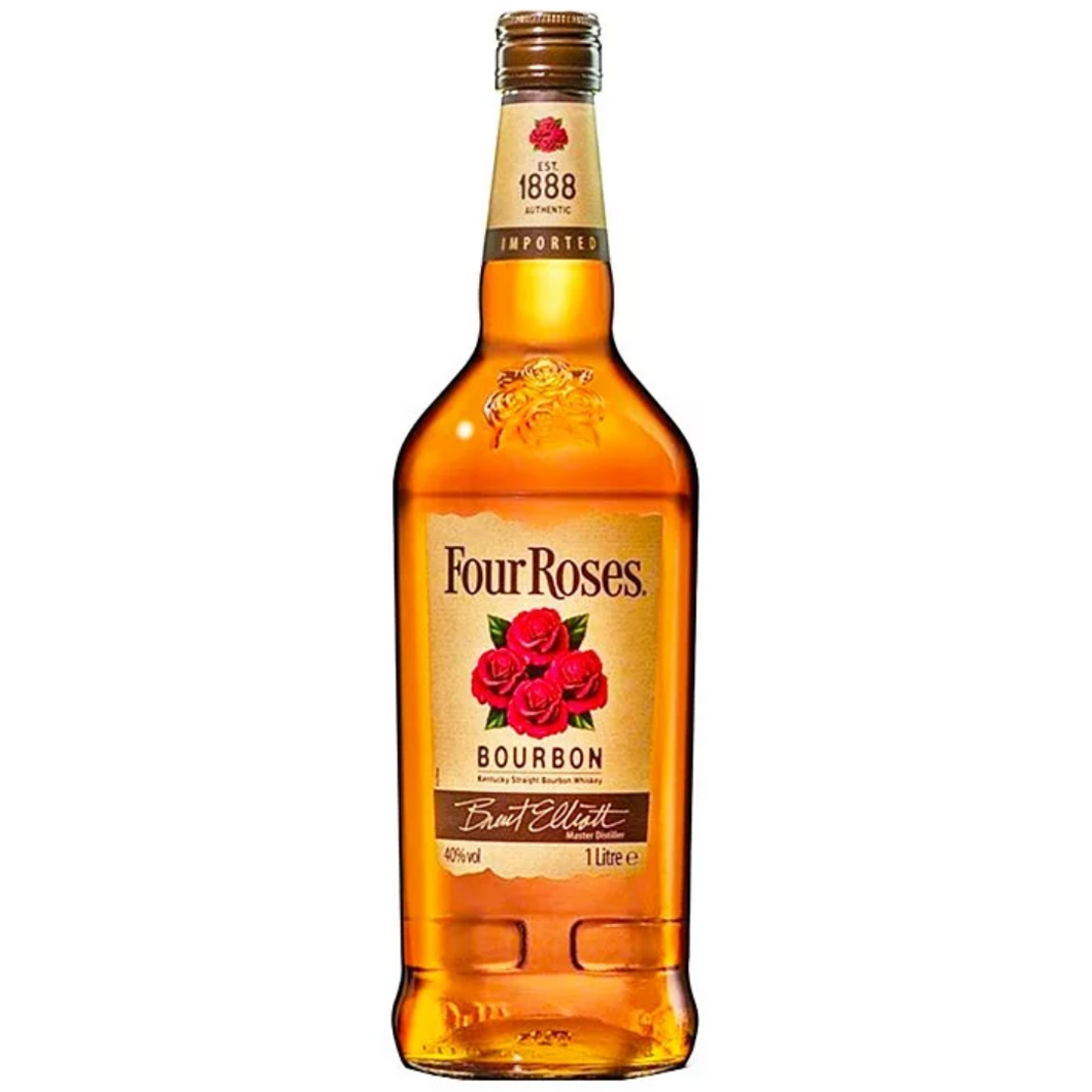 Four Roses Kentucky Straight Bourbon Whisky 1000ml