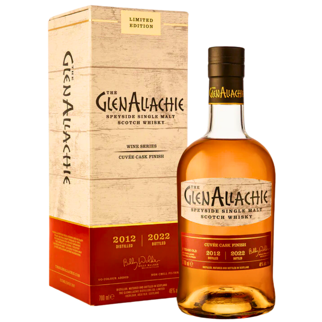 GlenAllachie 9 Year Old Cuvee 2012 Wine Cask 700ml