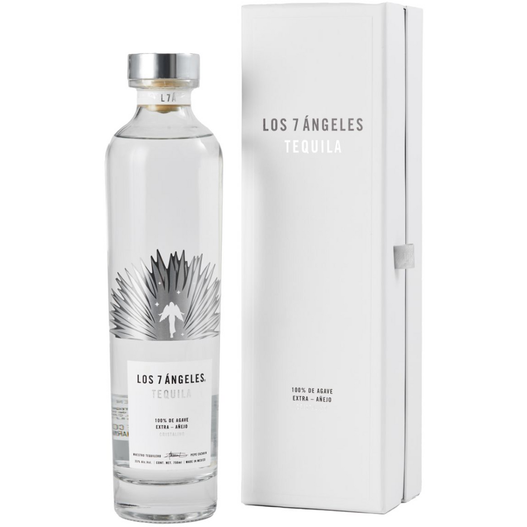 Los 7 Angeles Extra Anejo Cristalino Tequila 750ml