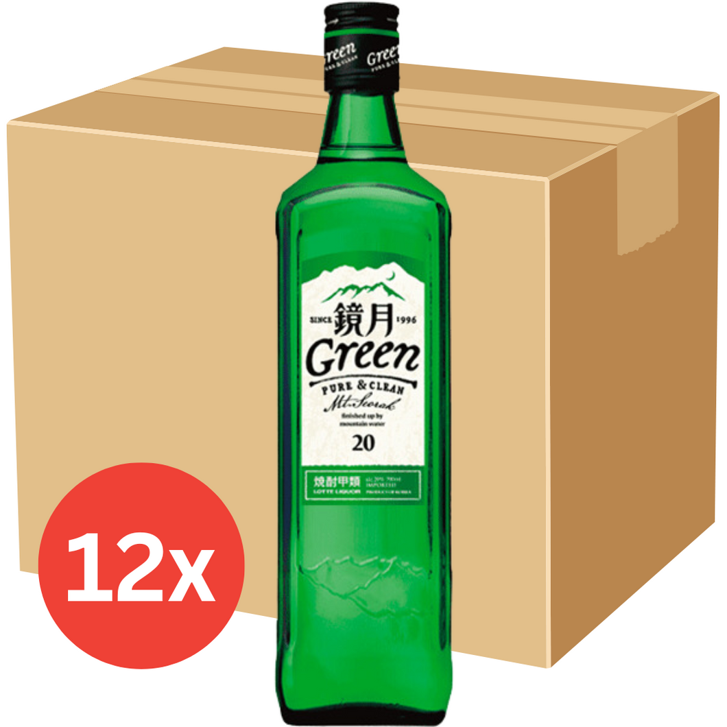 Kyungwoul Green Soju 12 x 700ml