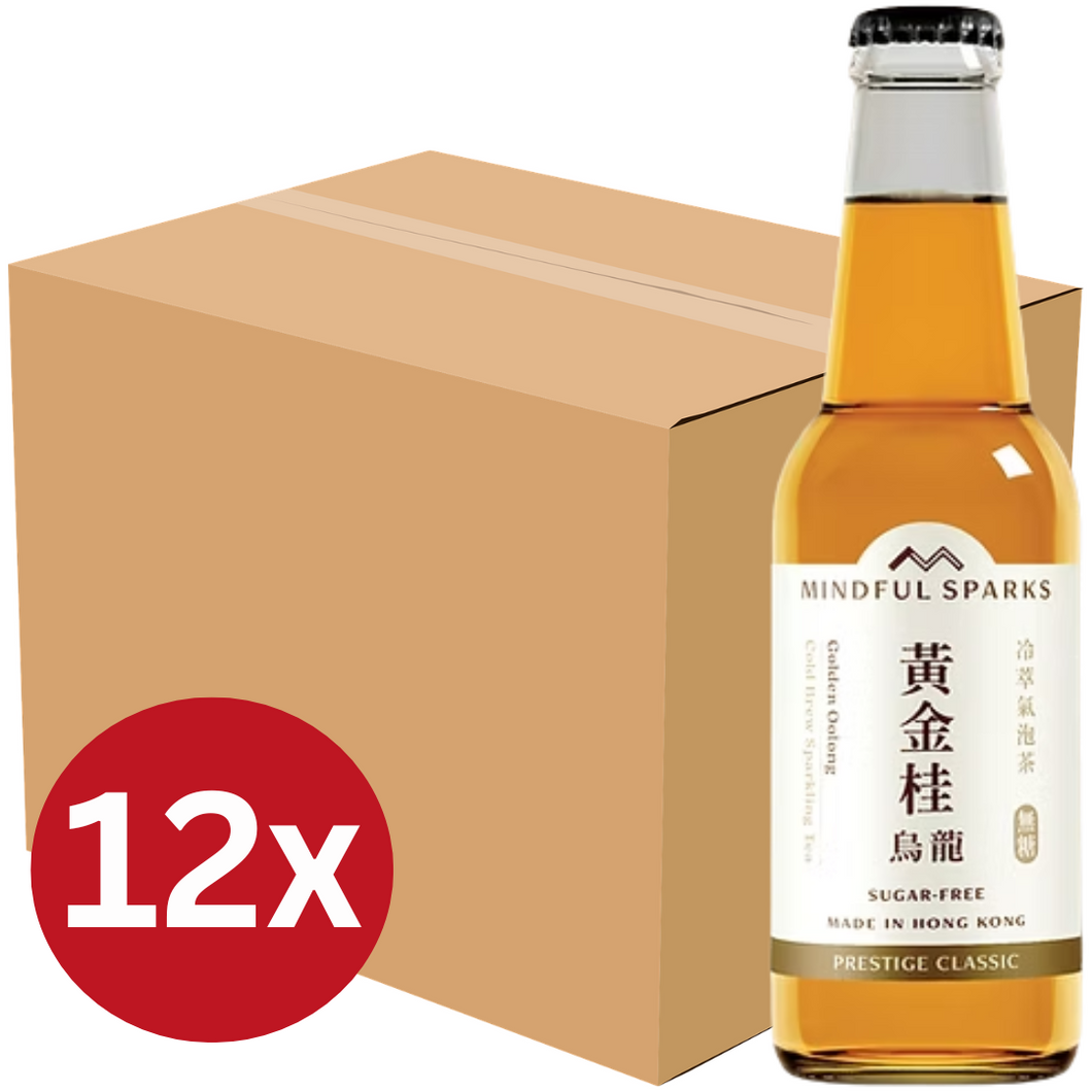 Mindful Sparks Sparkling Osmanthus Golden Oolong (sugar-free) 12x245ml