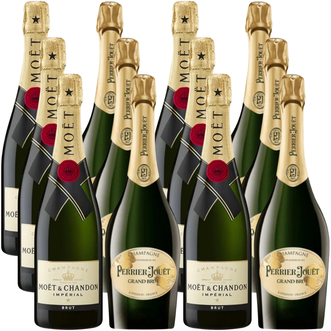 Moet & Chandon + Perrier Jouet Grand Brut N.V.