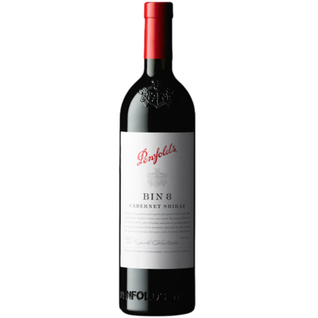 Penfolds Bin 8 Cabernet Shiraz 2020 750ml