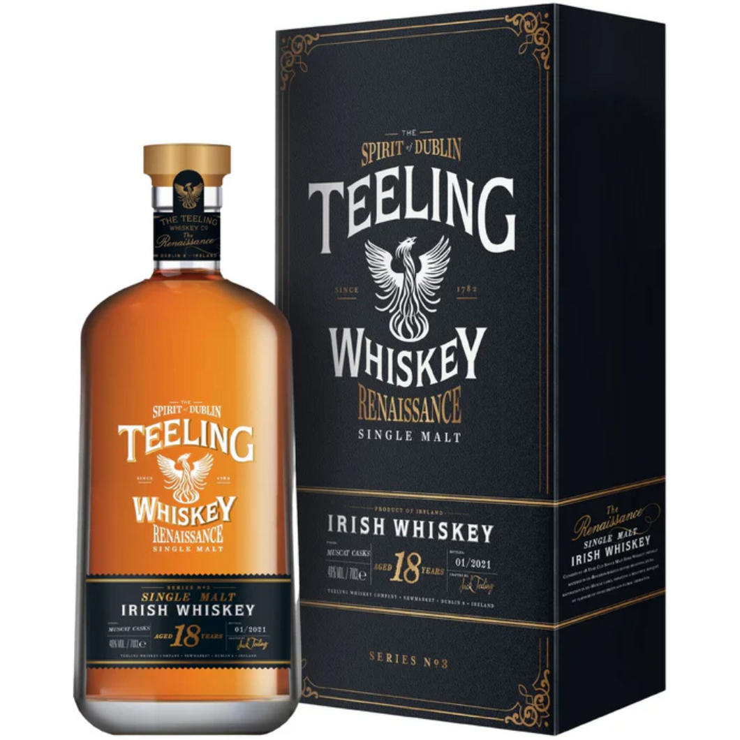 Teeling 18 Year Old The Renaissance Single Malt Irish Whiskey 700ml