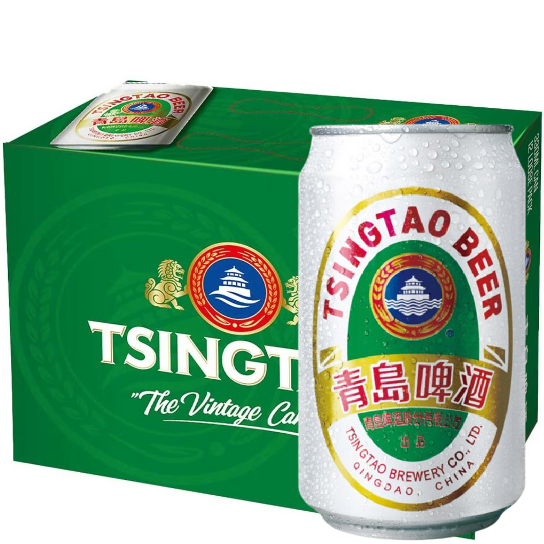 Tsing Tao Beer Can  24x330ml