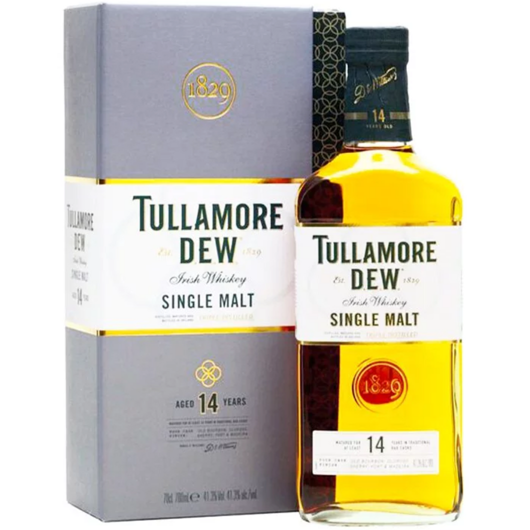 Tullamore Dew 14 Years Old Irish Single Malt Whiskey 700ml