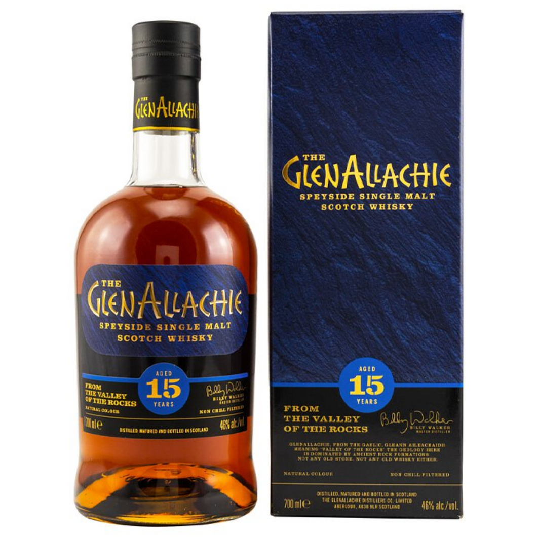 The GlenAllachie 15 Year Old Single Malt Scotch Whisky