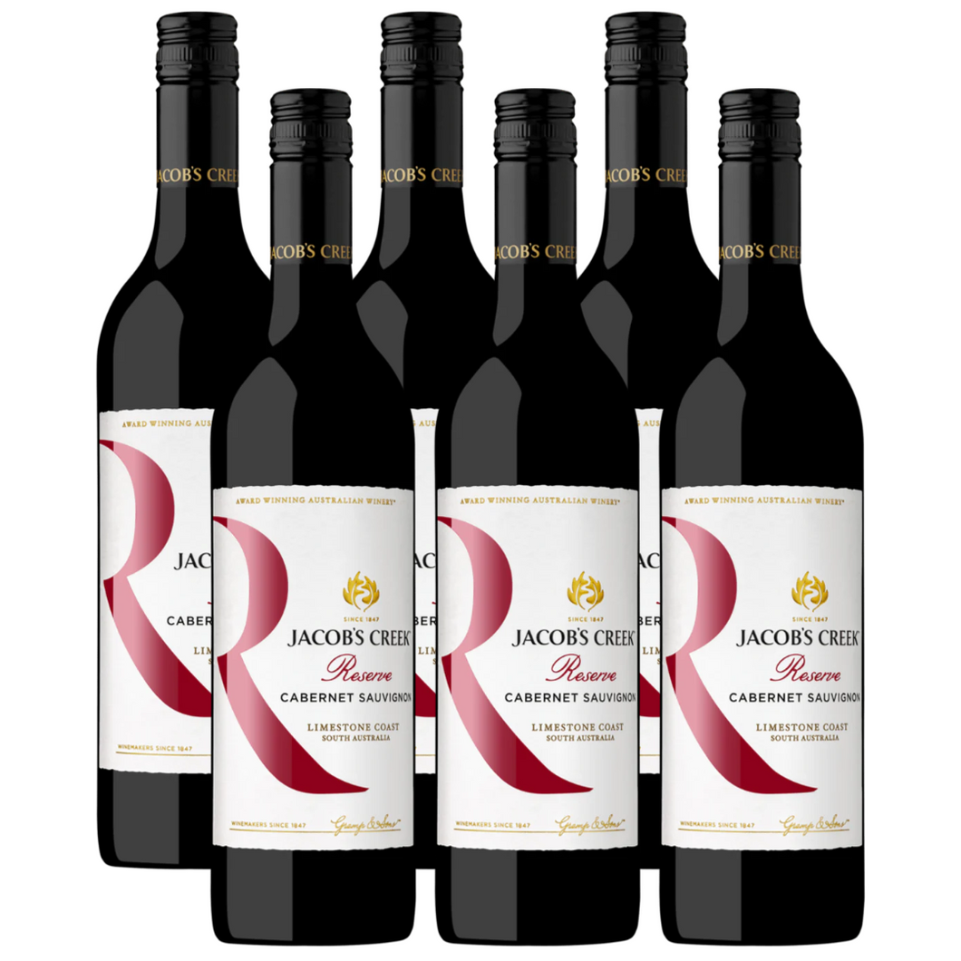 Jacobs Creek Reserve Cabernet Sauvignon 2018 x 6